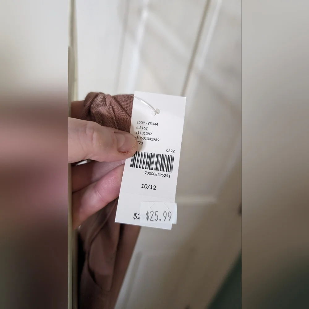 Lane Bryant Sinched Waist Tank Top NWT 10/12 - Picture 5 of 5